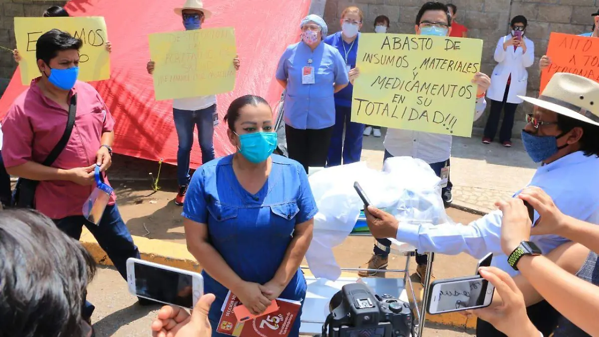 manifestación, médicos, salud